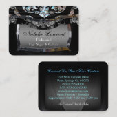 Sublte Eleganz-berufliche Runde Visitenkarte (Vorne/Hinten)