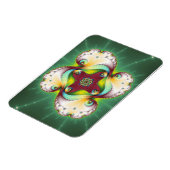 Subltle Glow - Fraktal Art Magnet (Linke Seite)