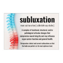 Subluxation Definition Chiropraktik