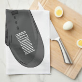 Submarine cartoon illustration  geschirrtuch (Viertel Falte)