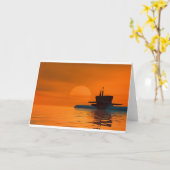 Submarine Karte (Gelbe Blume)