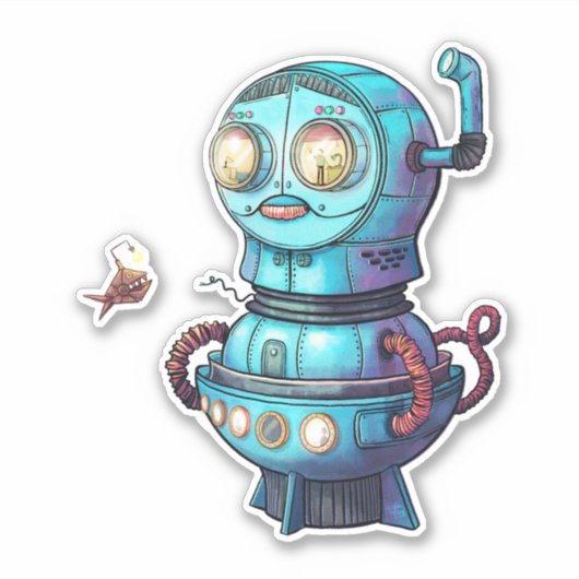 Submarine Matryoshka Aufkleber (Vorderseite)