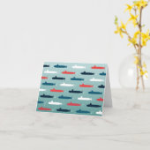 Submarine Squadron-Karte Karte (Gelbe Blume)