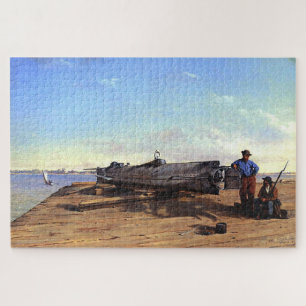 Submarine Torpedo Boat H.L. Hunley Dec 6 1863 Puzzle