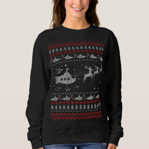 Submarine Ugly Christmas Sweater Sweatshirt