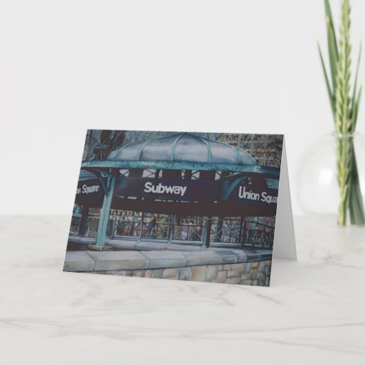 Submediale Blues Grußkarte Karte (Vorderseite)