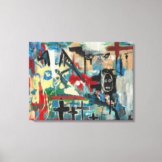 submission. leinwanddruck (Vorderseite)