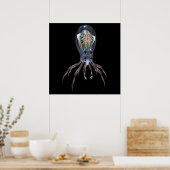 Subnautica Crabsquid Poster (Küche)