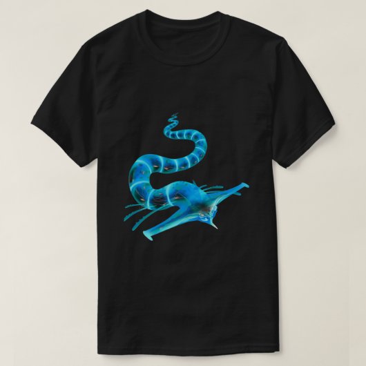 Subnautica Ghost Leviathan T-Shirt (Design vorne)