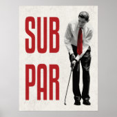 Subpar Obama Poster (Vorne)