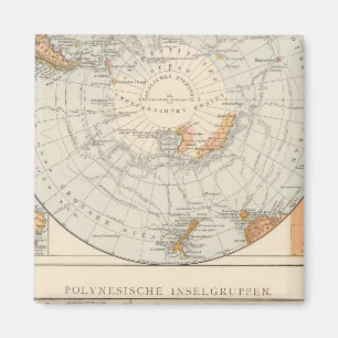 Subpolarregion und Polynesien Magnet