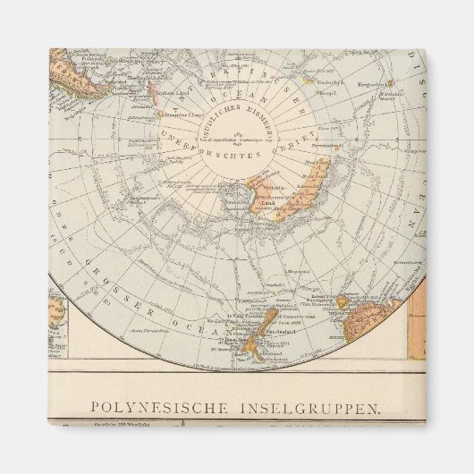 Subpolarregion und Polynesien Magnet (Vorne)