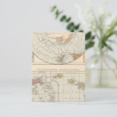 Subpolarregion und Polynesien Postkarte (Stehend Vorderseite)