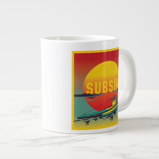 SUBSIM Horizon Extended Patrol 20oz. Tasse (Vorderseite Rechts)