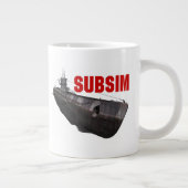 SUBSIM Jumbo-Tasse - U-Boot (Rechts)
