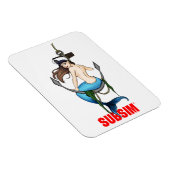 SUBSIM Mermaid Magnet (Rechte Seite)