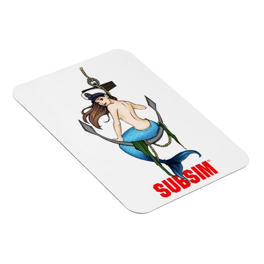 SUBSIM Mermaid Magnet (Rechte Seite)