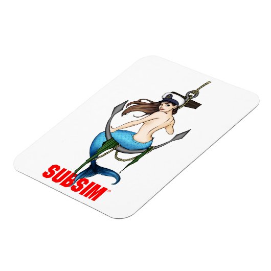 SUBSIM Mermaid Magnet (Linke Seite)
