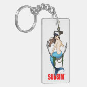 SUBSIM Mermaid/Tonnage Key Chain Schlüsselanhänger (Vorderseite links)