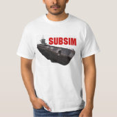 SUBSIM U-Boot-T - Shirt - Männer (Vorderseite)