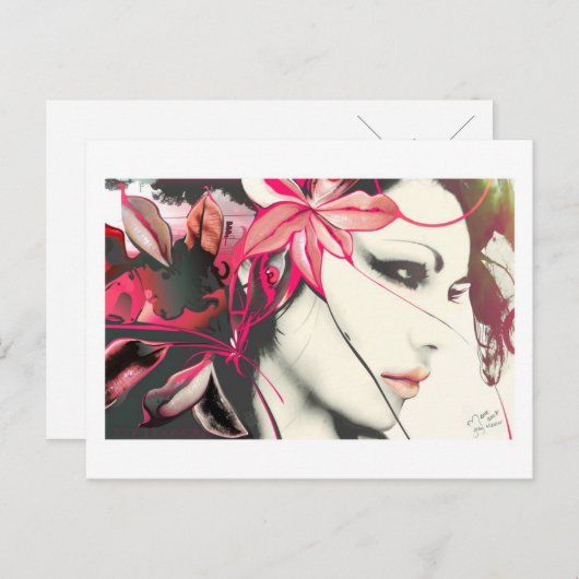 Substanz-Postkarte Postkarte (Vorne/Hinten)