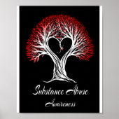 Substanzmissbrauch Autismus Awareness Poster (Vorne)