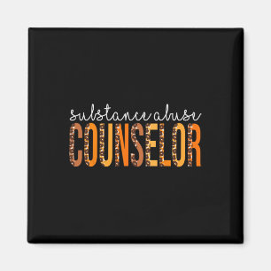 Substanzmissbrauch Counselor Leopard Herbst Herbst Magnet