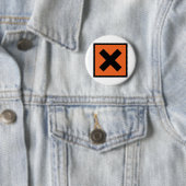 Substanzzeichen des Chemikers x Button (Beispiel)