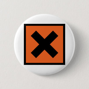 Substanzzeichen des Chemikers x Button