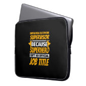Substation Electrical Supervisor Funny Spaß Gift Laptopschutzhülle (Vorderseite Links)