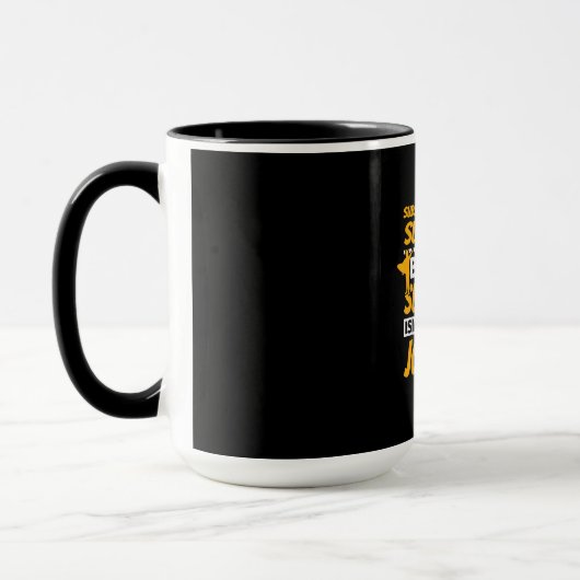 Substation Electrical Supervisor Funny Spaß Gift Tasse (Links)