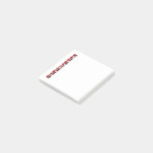 Substitute Teacher Post-it Klebezettel (angewinkelt)