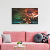 Subterrane Canvas Print Leinwanddruck (Insitu (Wohnzimmer))