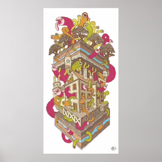 Subterraner Wissenschaftsclub Poster (Vorne)