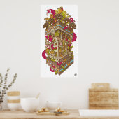 Subterraner Wissenschaftsclub Poster (Küche)