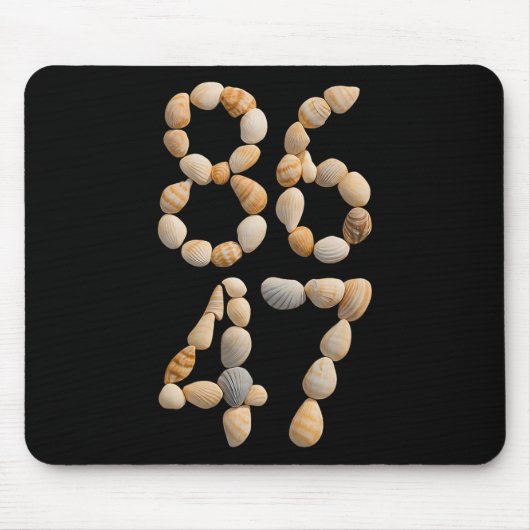 Subtil Trump widerstehen 8647 6 Mousepad (Vorne)