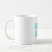 Subtile 67 Six Seven Brainrot versteckte Nachricht Kaffeetasse (Links)