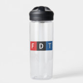 Subtile Anti-Trump FDT Anti-Maga-Demokraten Trinkflasche (Vorderseite)
