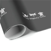 Subtile Anti-Trump FDT Anti-Maga-Froschschildkröte Geschenkpapier (Rolleneckpunkt)