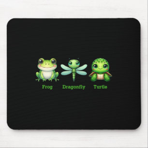 Subtile Anti-Trump Politischer Humor Frog Dragonfl Mousepad