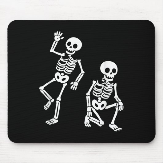 Subtile Anti Trump versteckte Botschaft tanzt Skel Mousepad (Vorne)