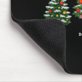 Subtile Anti-Trump-Weihnachtsbaum-Versteckte-Botsc Mousepad (Ecke)