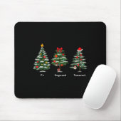 Subtile Anti-Trump-Weihnachtsbaum-Versteckte-Botsc Mousepad (Mit Mouse)