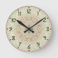 Subtile Art Deco Uhr