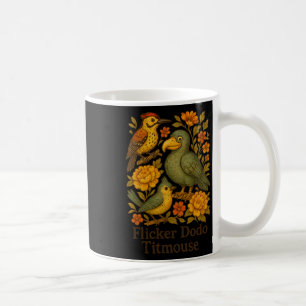 Subtile Bird Anti Trump Bird Flicker Dock Titmouse Kaffeetasse