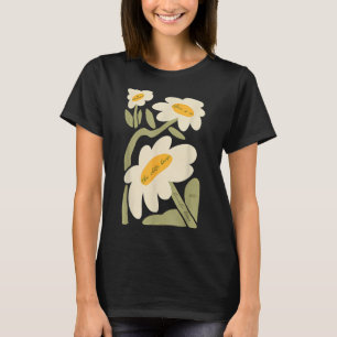 Subtile Blume Kamala Harris Boho Floral T-Shirt