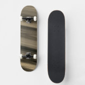 subtile braune Streifen Skateboard (Vorderseite)