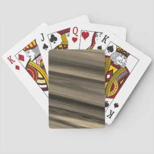subtile braune Streifen Spielkarten
