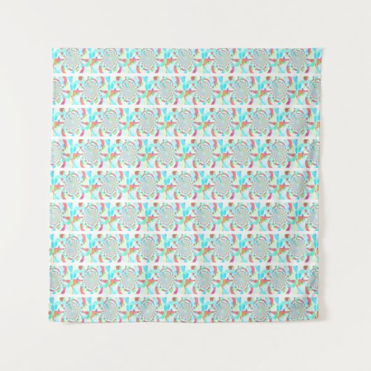 Subtile Butterfly Fraktal Design Wandteppich (Vorderseite)