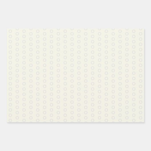 Subtile Circles Geschenkpapier Set (Vorderseite 3)